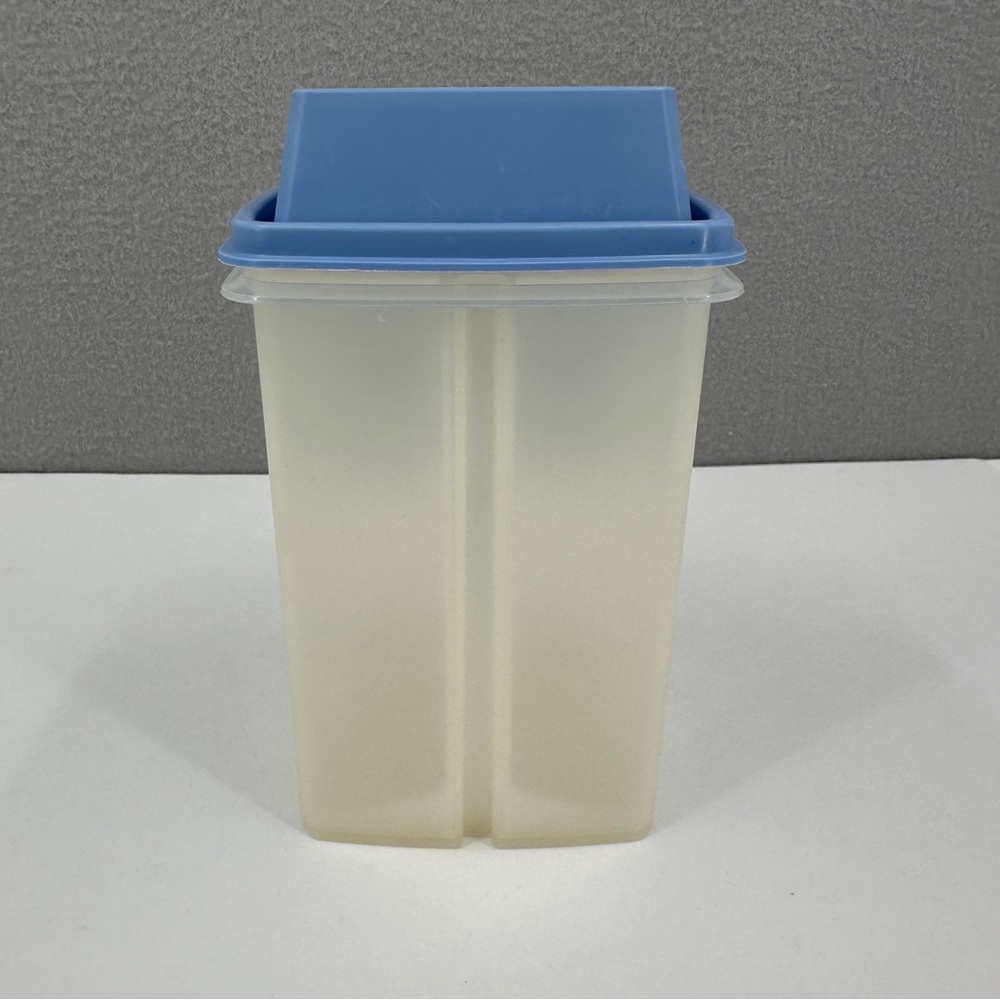 Vintage Tupperware 3 Pc Pickle Keeper Blue Lid 1560-3 1562-4 1561-6 Pick-a-Deli - Picture 4 of 13
